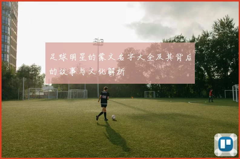 足球明星的蒙文名字大全及其背后的故事与文化解析